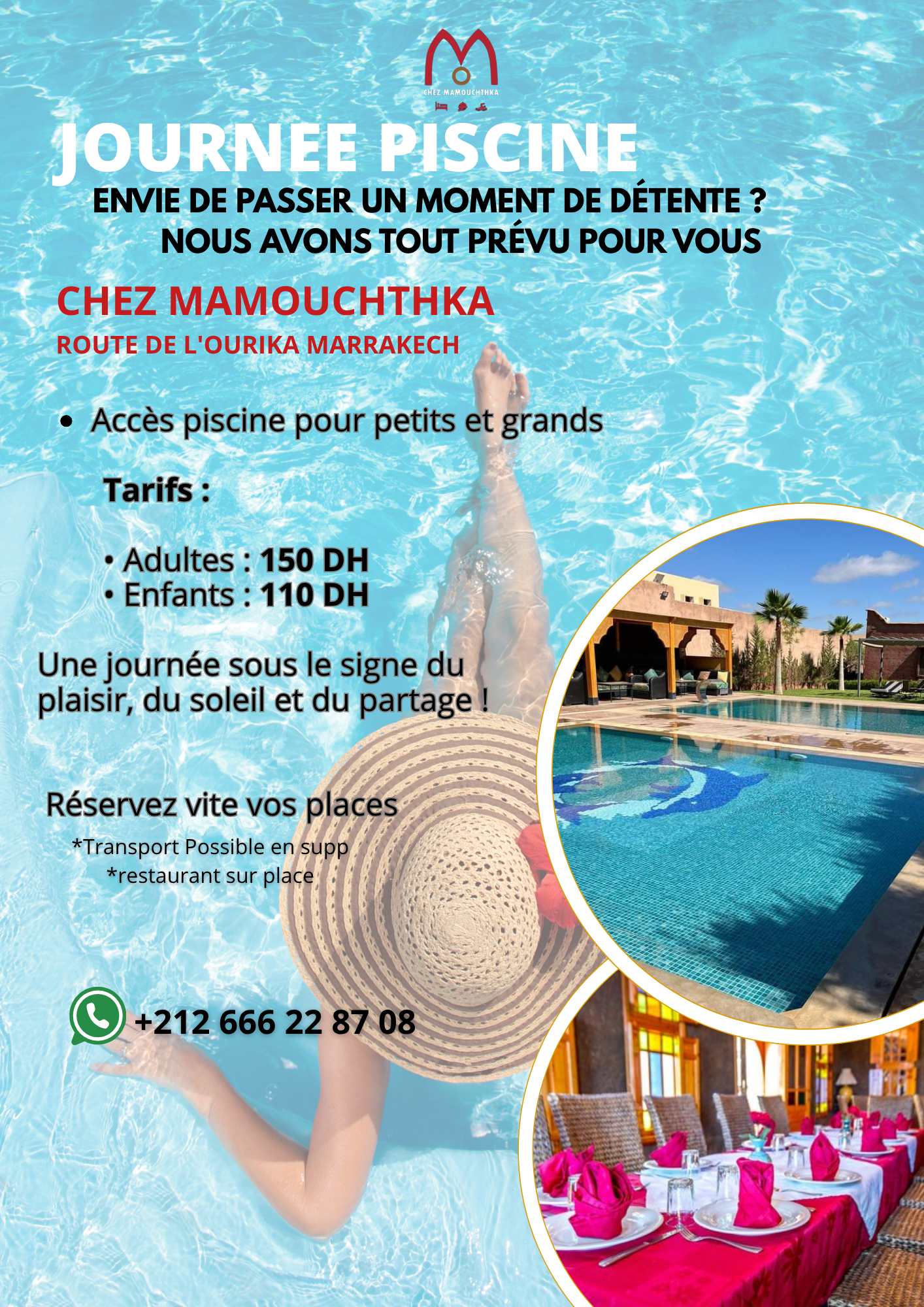 JOURNEE PISCINE